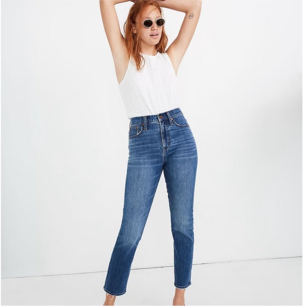 Madewell The Perfect Vintage Crop Jeans - Cassie wash - size 26